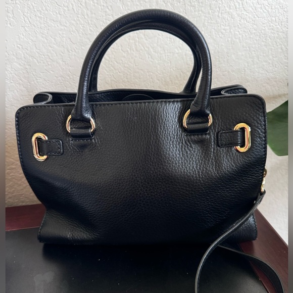 Authentic Michael Kors Leather Bag Gold Harware - Picture 4 of 8